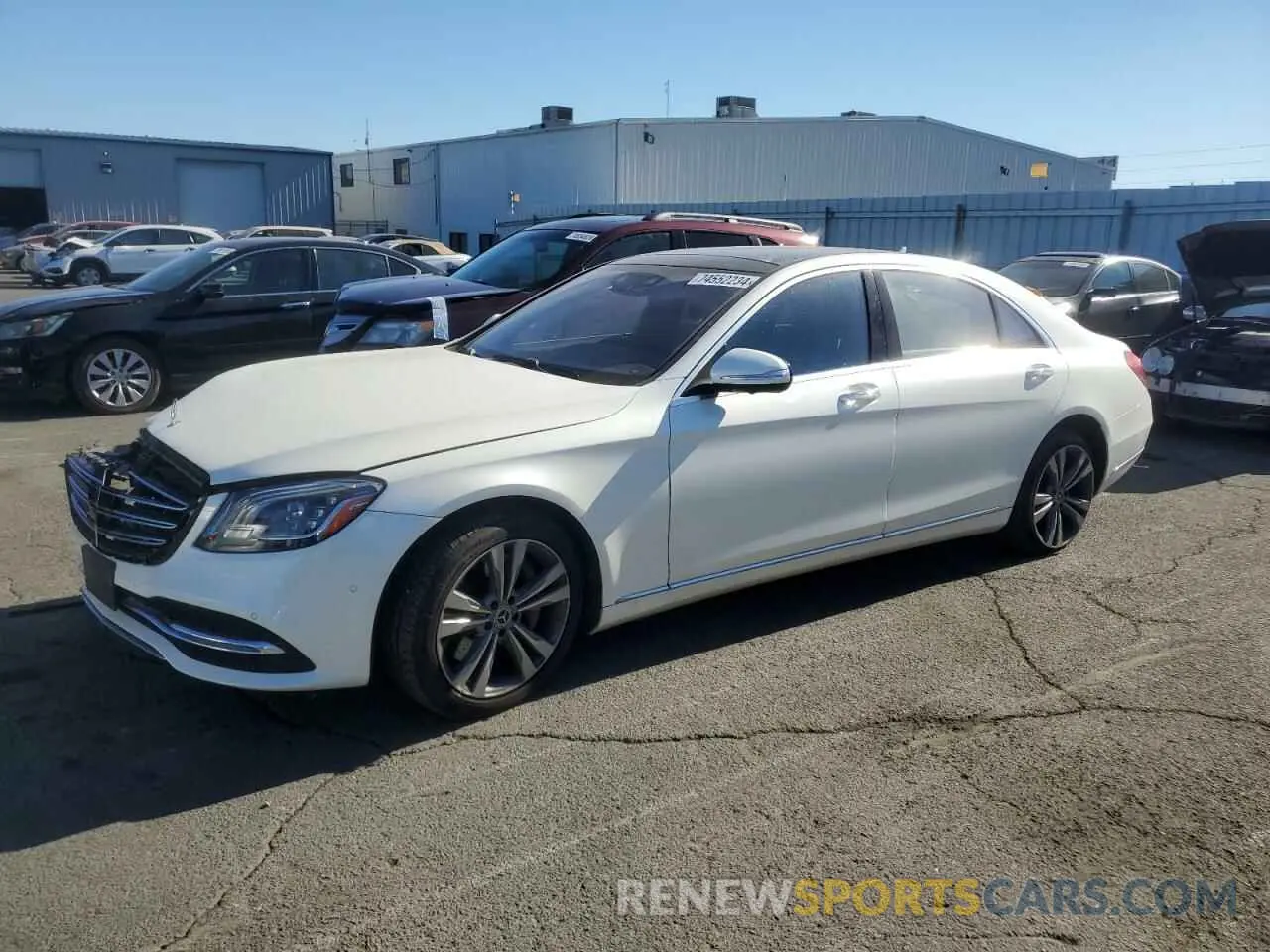1 Photograph of a damaged car WDDUG6GB5LA502370 MERCEDES-BENZ S-CLASS 2020