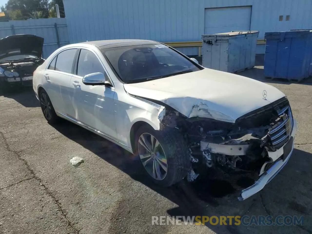 4 Photograph of a damaged car WDDUG6GB5LA502370 MERCEDES-BENZ S-CLASS 2020