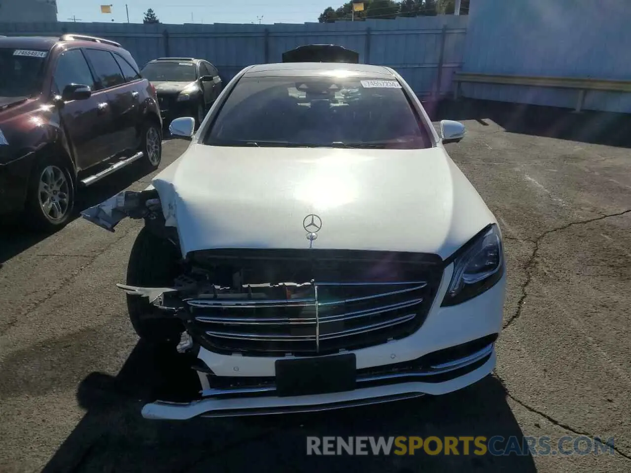 5 Photograph of a damaged car WDDUG6GB5LA502370 MERCEDES-BENZ S-CLASS 2020