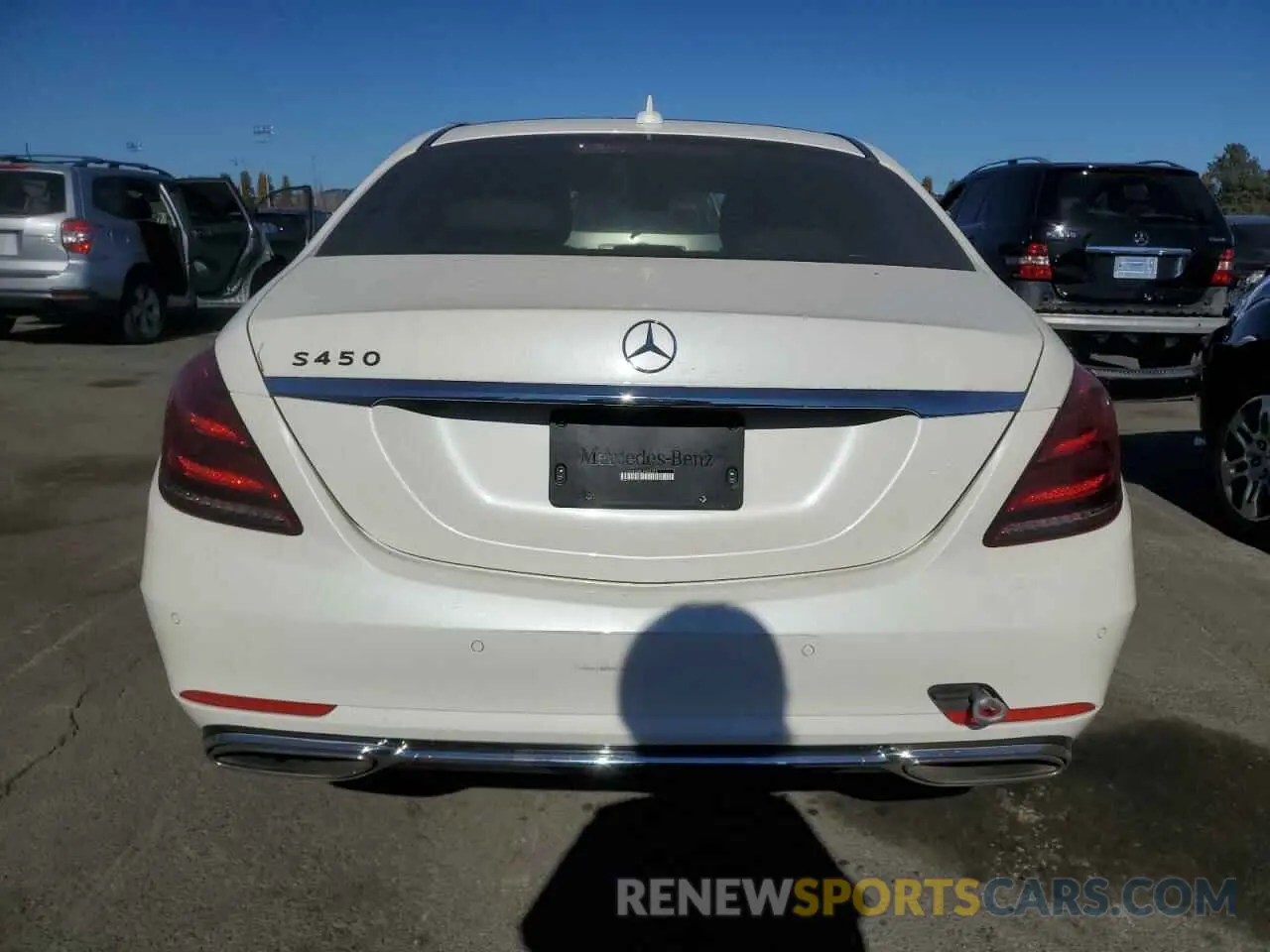 6 Photograph of a damaged car WDDUG6GB5LA502370 MERCEDES-BENZ S-CLASS 2020