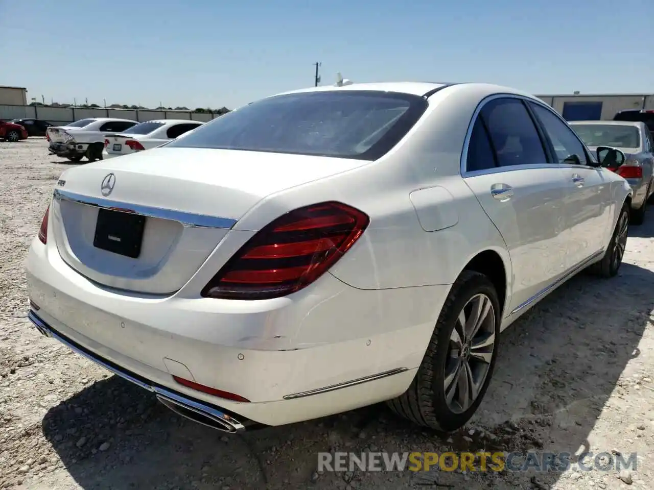 4 Photograph of a damaged car WDDUG6GB7LA503696 MERCEDES-BENZ S-CLASS 2020