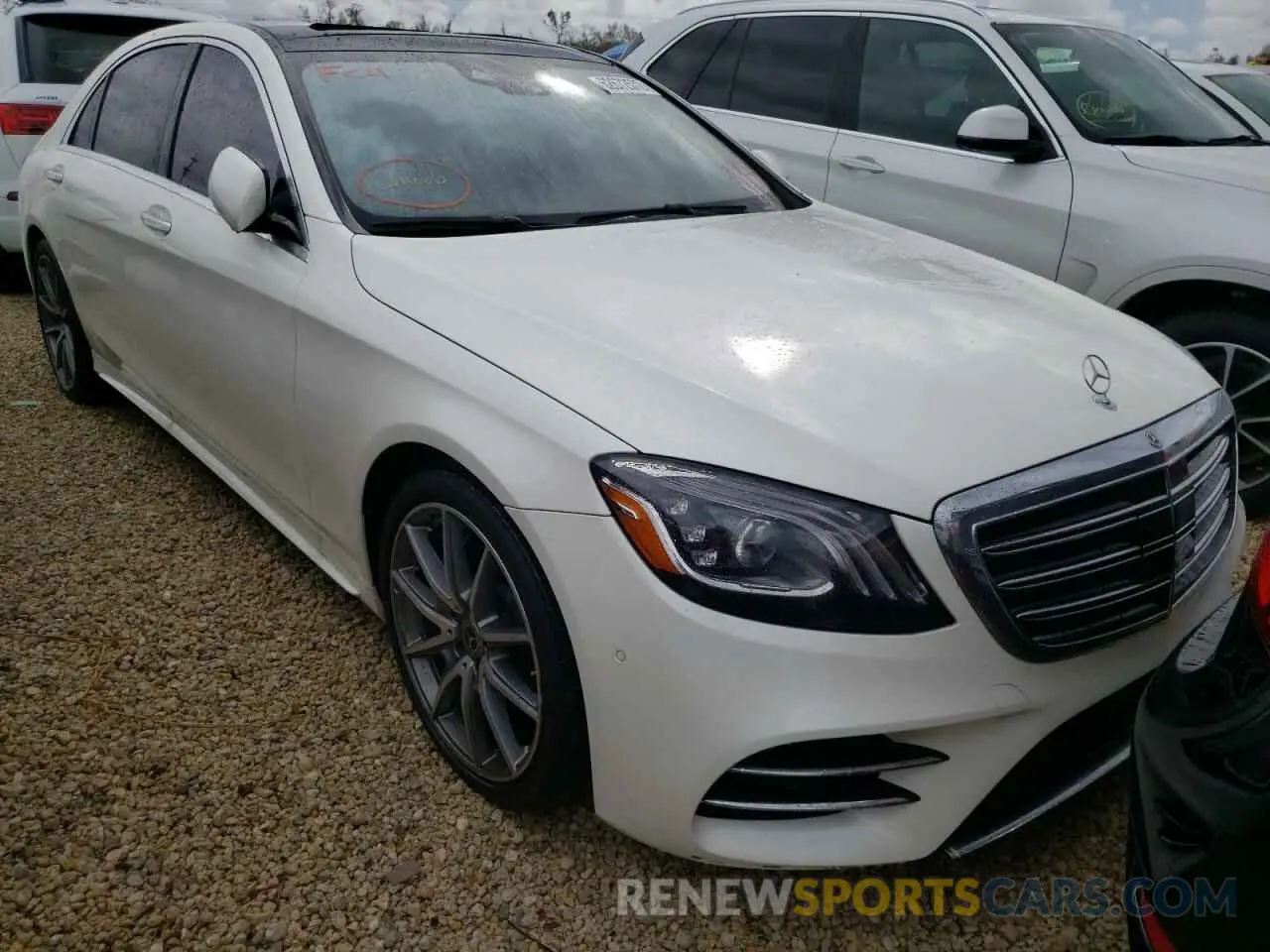 1 Photograph of a damaged car WDDUG8DB0LA518217 MERCEDES-BENZ S-CLASS 2020