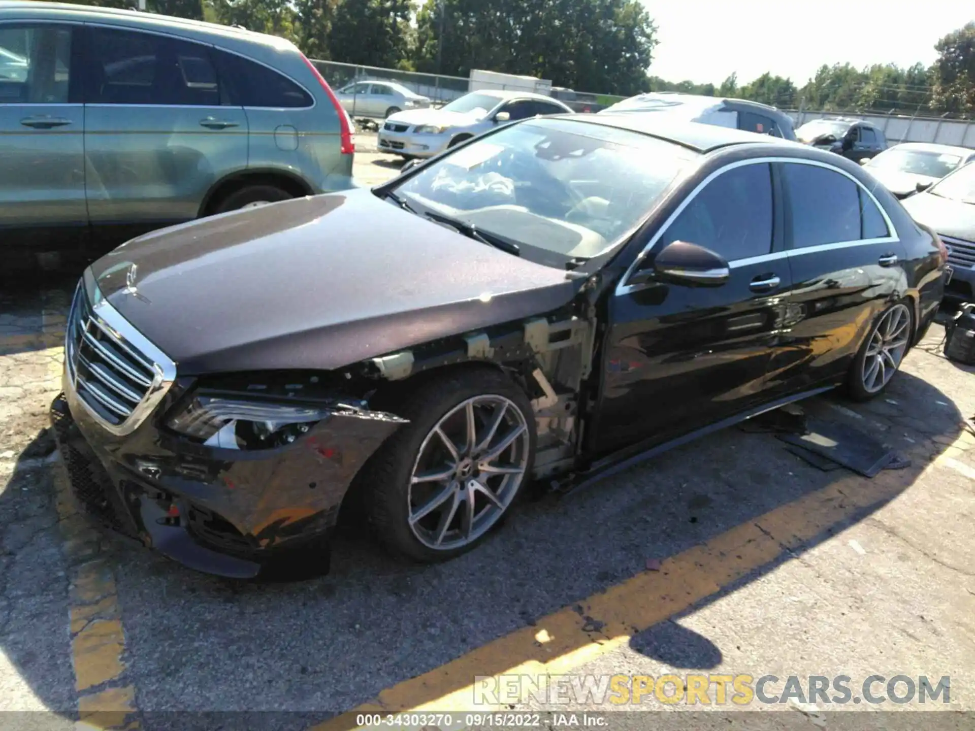 2 Photograph of a damaged car WDDUG8DB3LA510869 MERCEDES-BENZ S-CLASS 2020