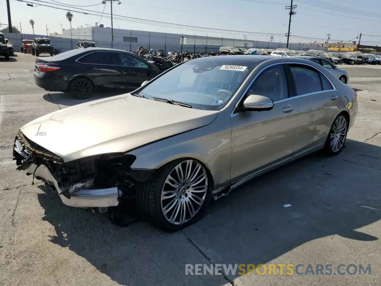 1 Photograph of a damaged car WDDUG8DB5LA519945 MERCEDES-BENZ S-CLASS 2020