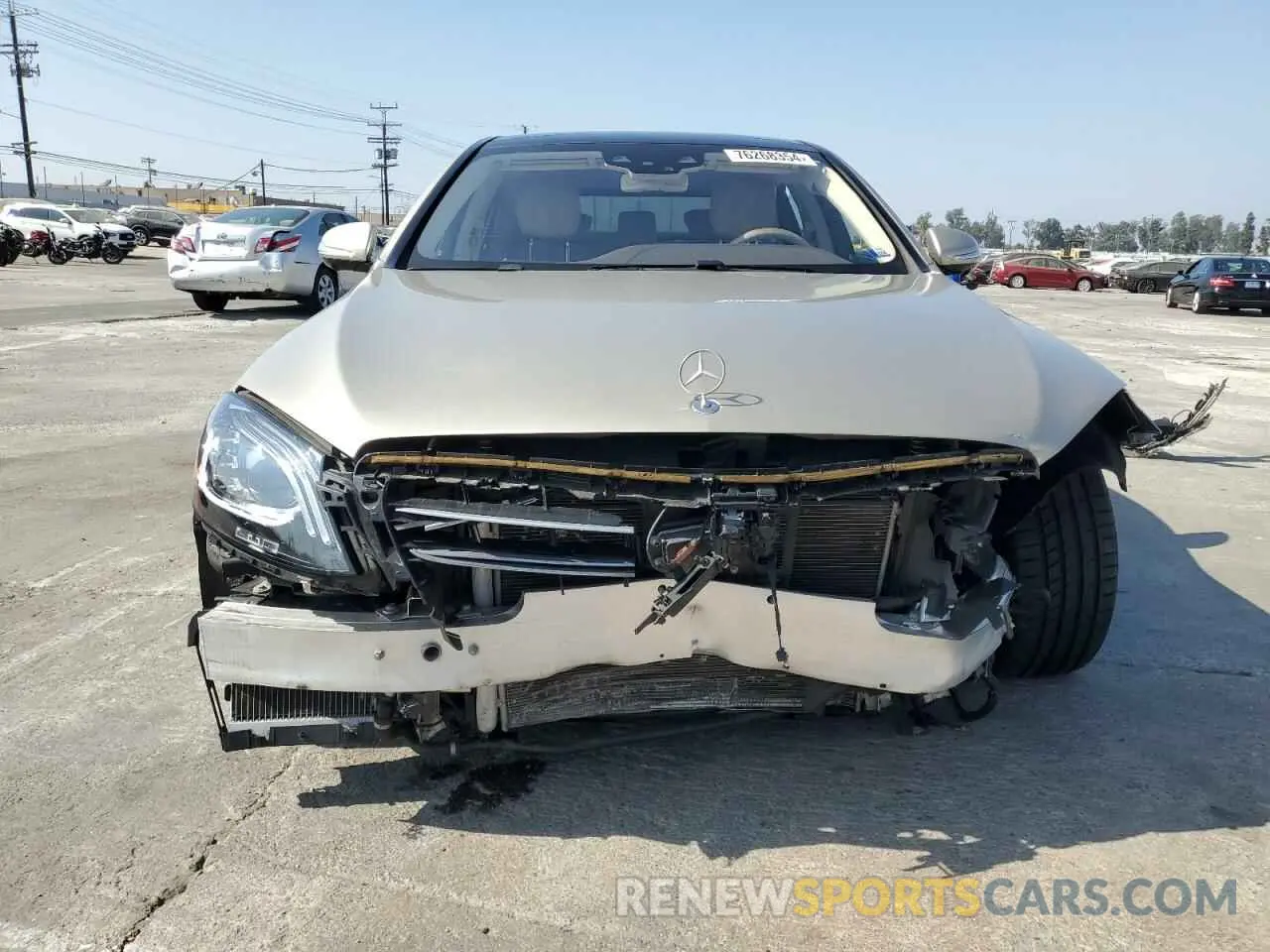 5 Photograph of a damaged car WDDUG8DB5LA519945 MERCEDES-BENZ S-CLASS 2020