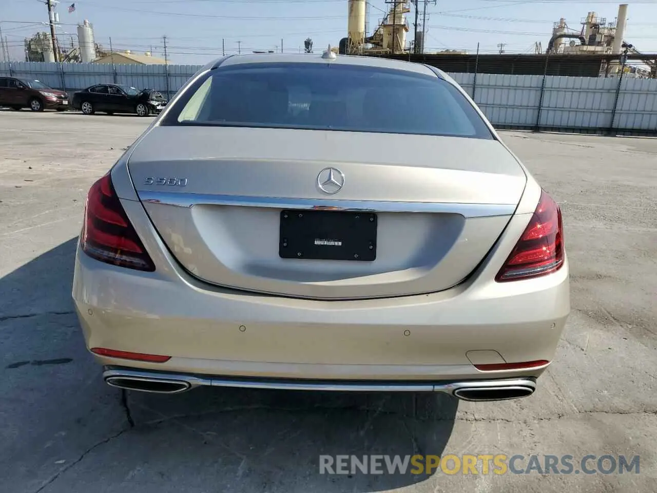 6 Photograph of a damaged car WDDUG8DB5LA519945 MERCEDES-BENZ S-CLASS 2020