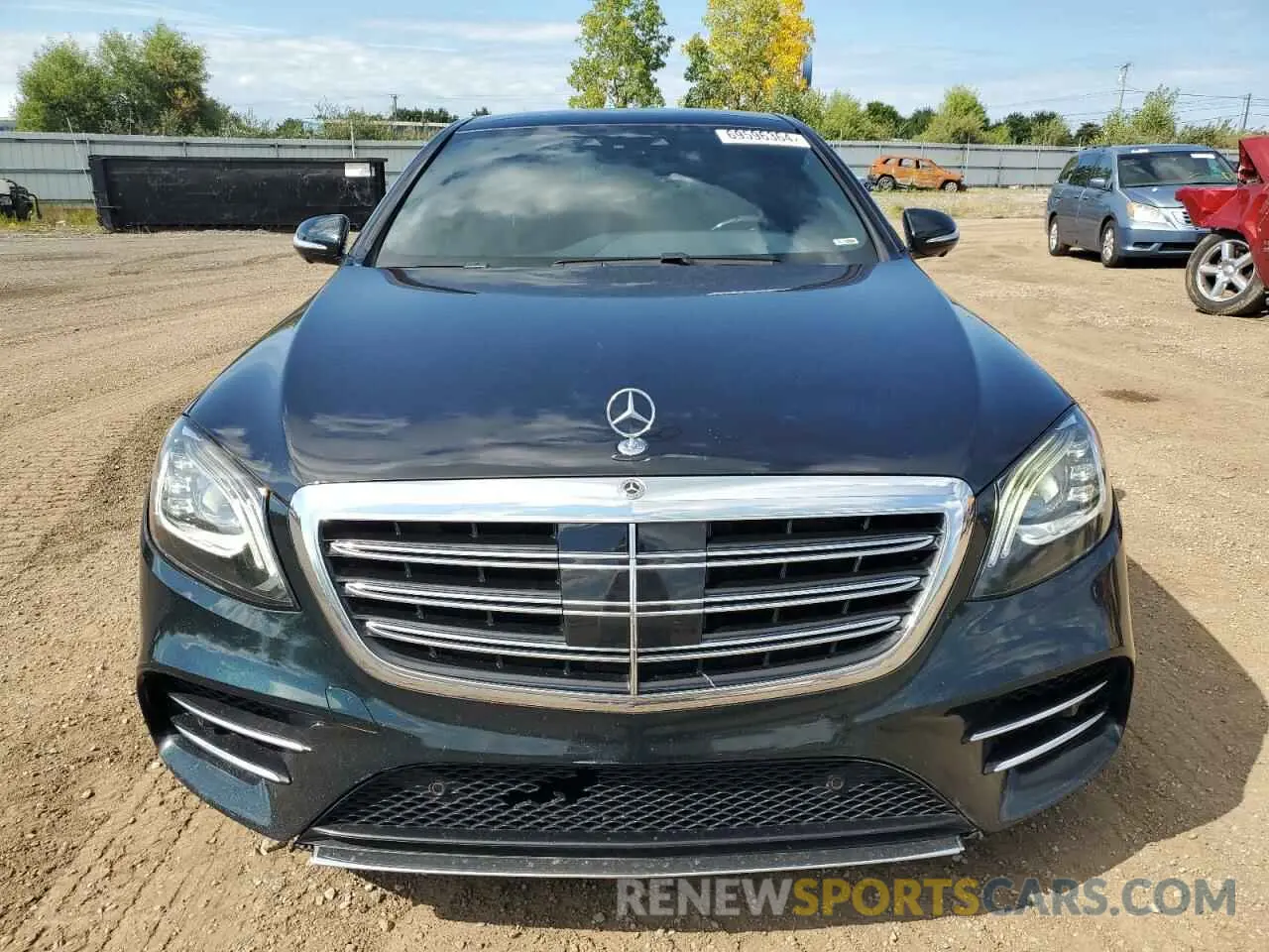 5 Photograph of a damaged car WDDUG8DB7LA501611 MERCEDES-BENZ S-CLASS 2020