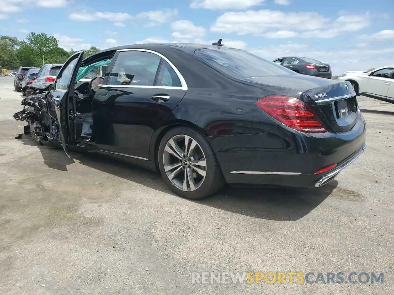 2 Photograph of a damaged car WDDUG8GB2LA518392 MERCEDES-BENZ S-CLASS 2020