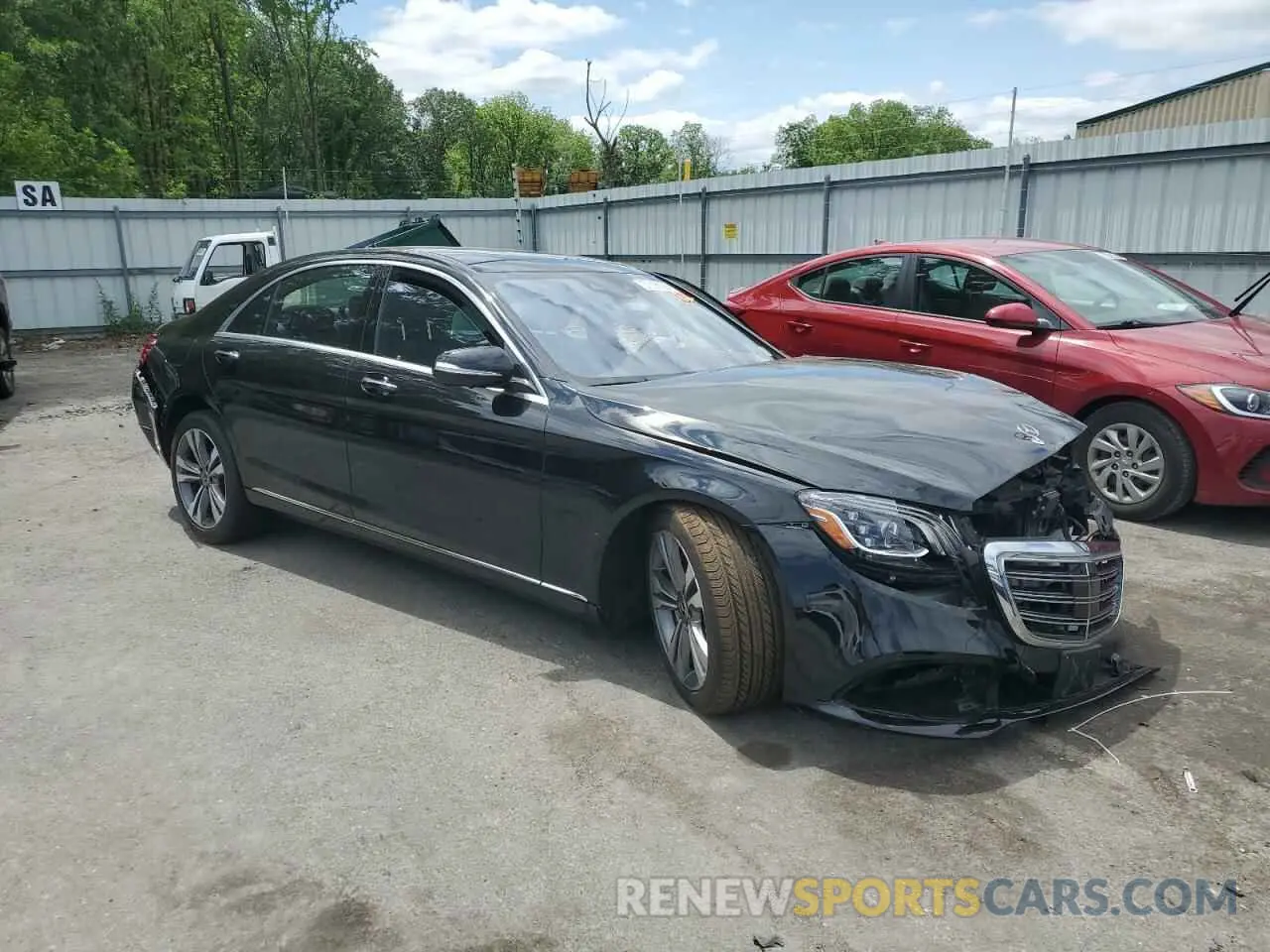 4 Photograph of a damaged car WDDUG8GB2LA518392 MERCEDES-BENZ S-CLASS 2020