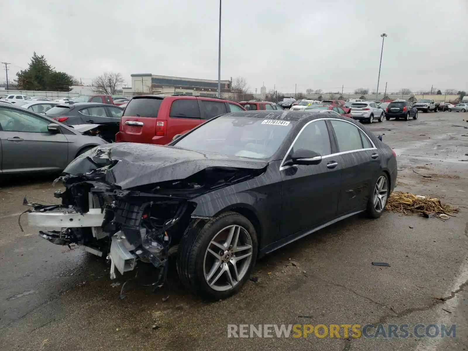 2 Photograph of a damaged car WDDUG8GB7LA510661 MERCEDES-BENZ S CLASS 2020