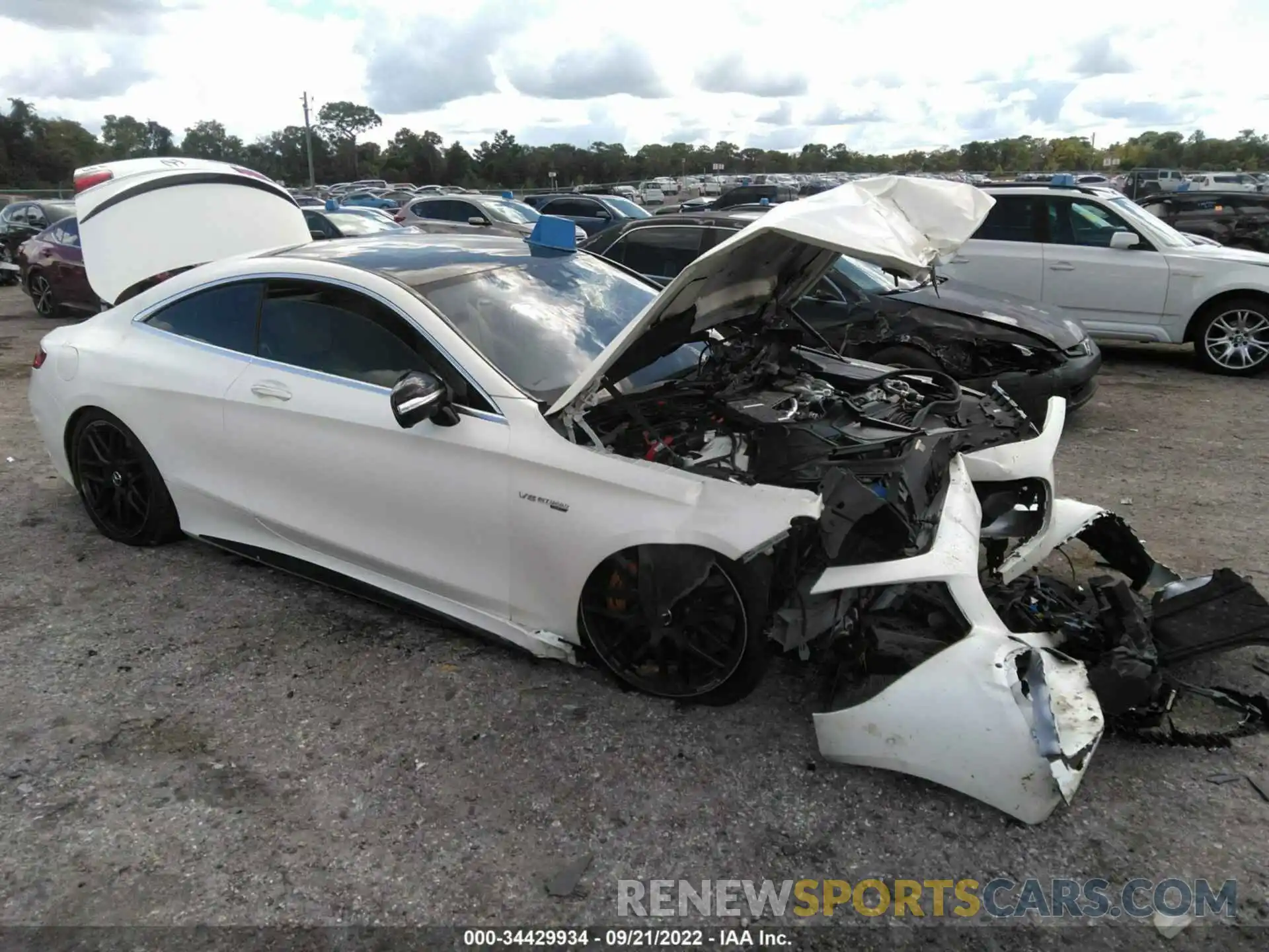 1 Photograph of a damaged car WDDXJ8JB1LA040991 MERCEDES-BENZ S-CLASS 2020