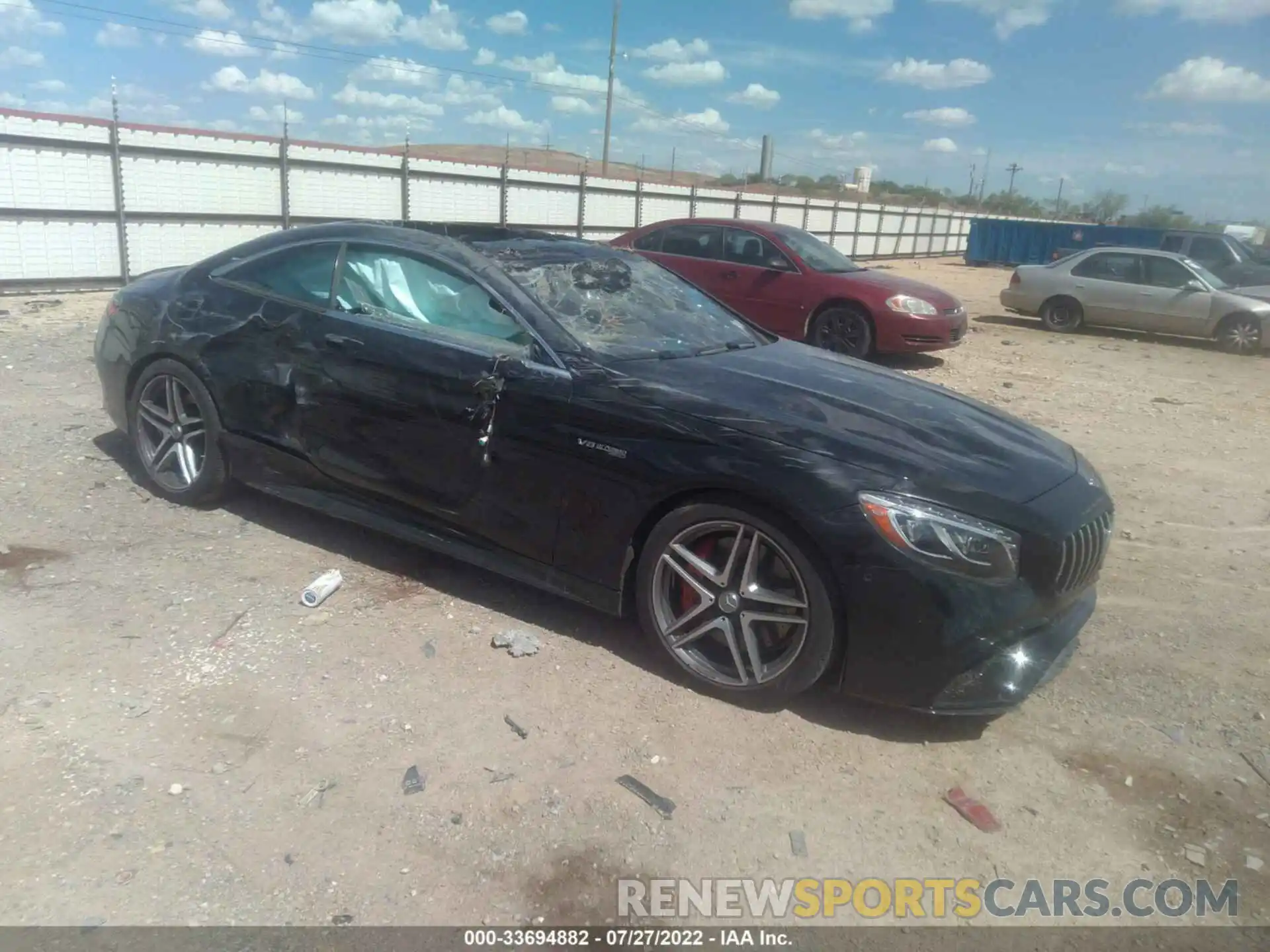 1 Photograph of a damaged car WDDXJ8JB7LA040896 MERCEDES-BENZ S-CLASS 2020