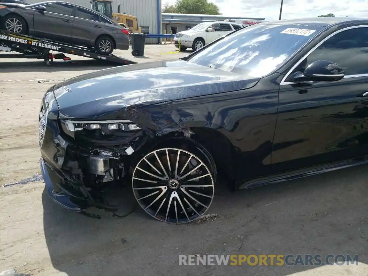 9 Photograph of a damaged car W1K6G7GB0MA042521 MERCEDES-BENZ S-CLASS 2021