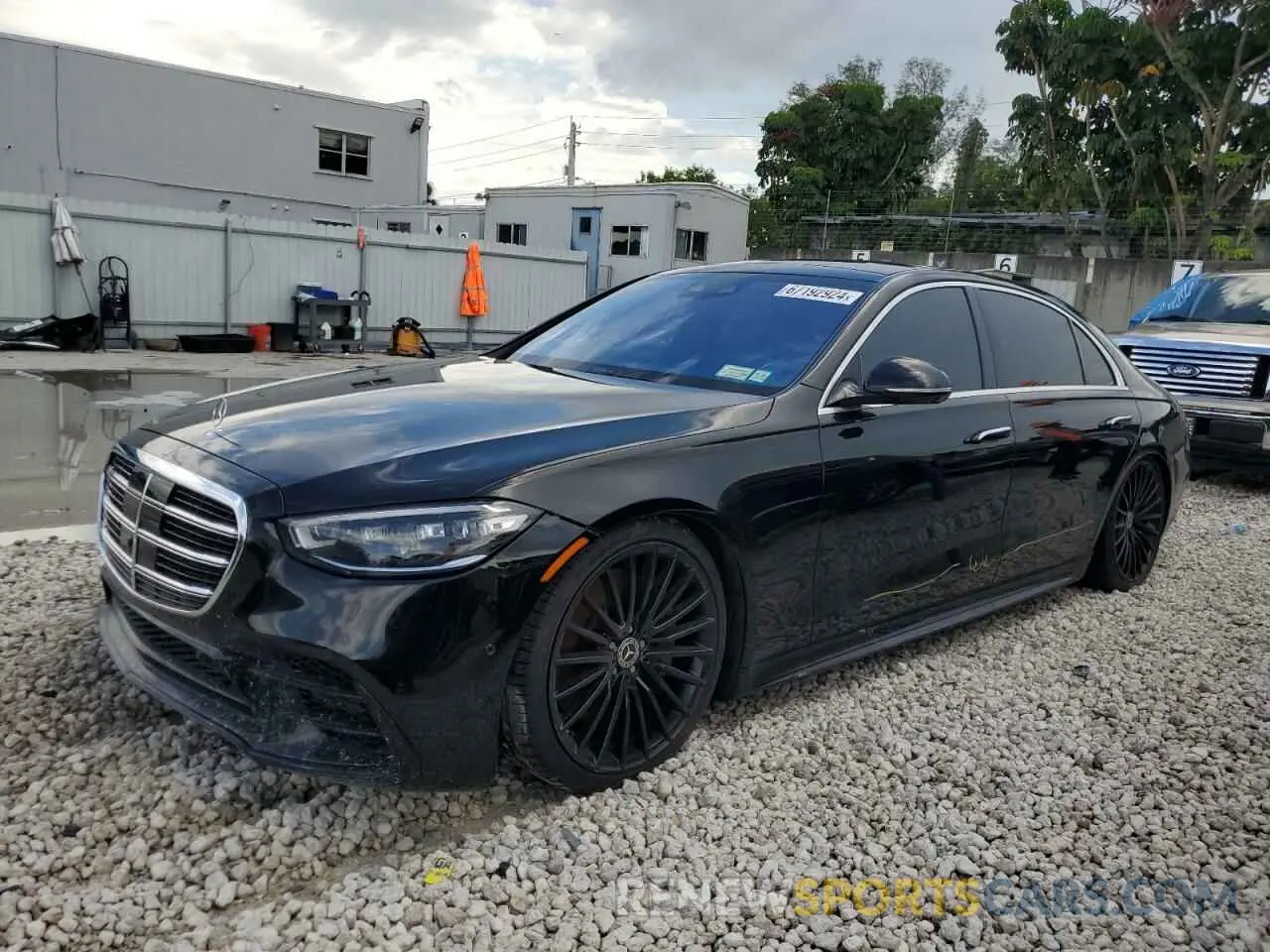 1 Photograph of a damaged car W1K6G7GB2MA044724 MERCEDES-BENZ S-CLASS 2021