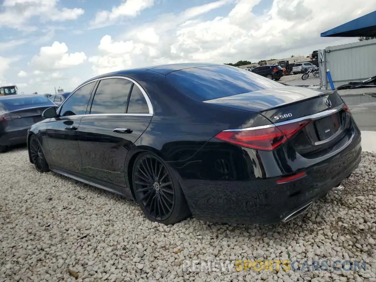 2 Photograph of a damaged car W1K6G7GB2MA044724 MERCEDES-BENZ S-CLASS 2021
