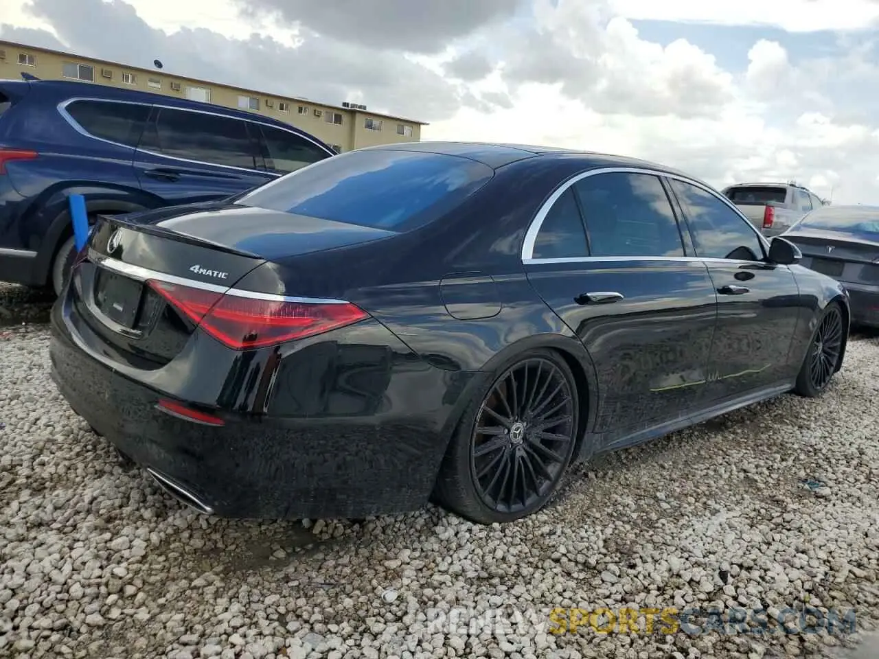 3 Photograph of a damaged car W1K6G7GB2MA044724 MERCEDES-BENZ S-CLASS 2021