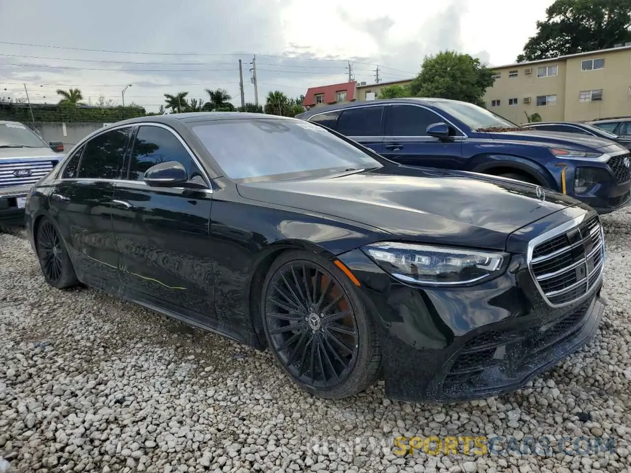 4 Photograph of a damaged car W1K6G7GB2MA044724 MERCEDES-BENZ S-CLASS 2021