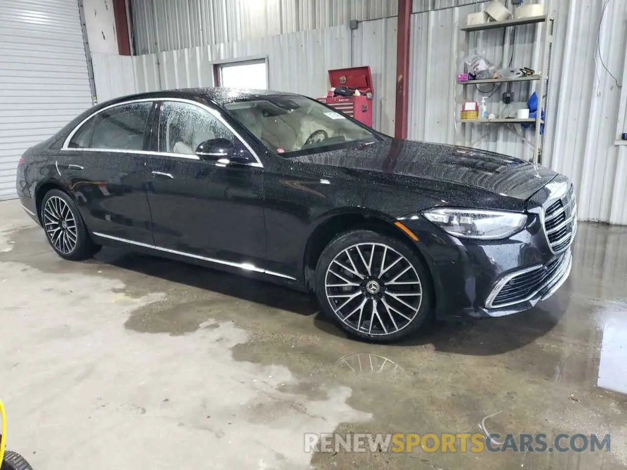 4 Photograph of a damaged car W1K6G7GB2MA045758 MERCEDES-BENZ S-CLASS 2021