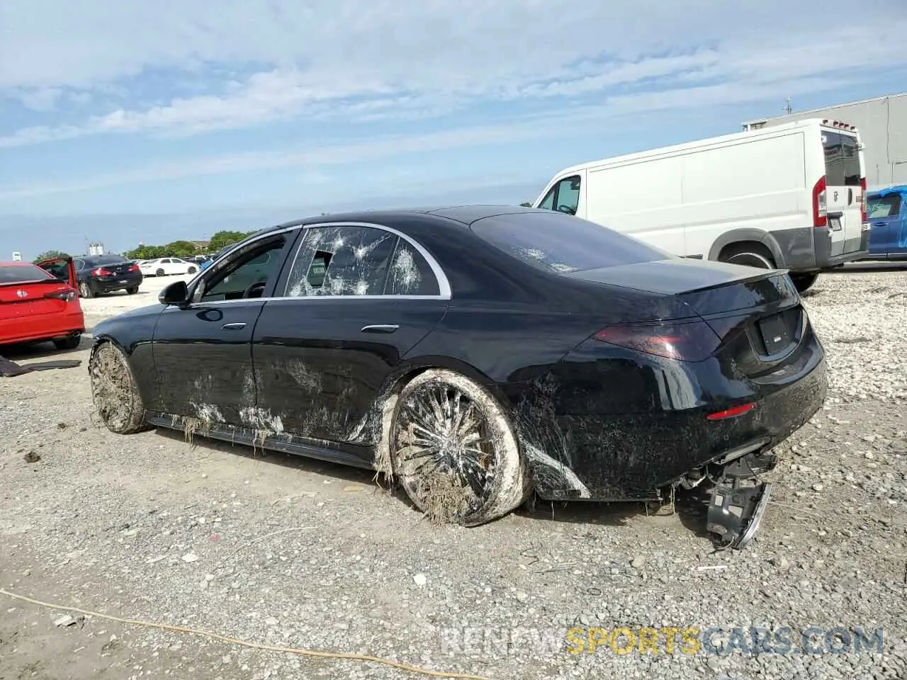 2 Photograph of a damaged car W1K6G7GB4MA042263 MERCEDES-BENZ S-CLASS 2021