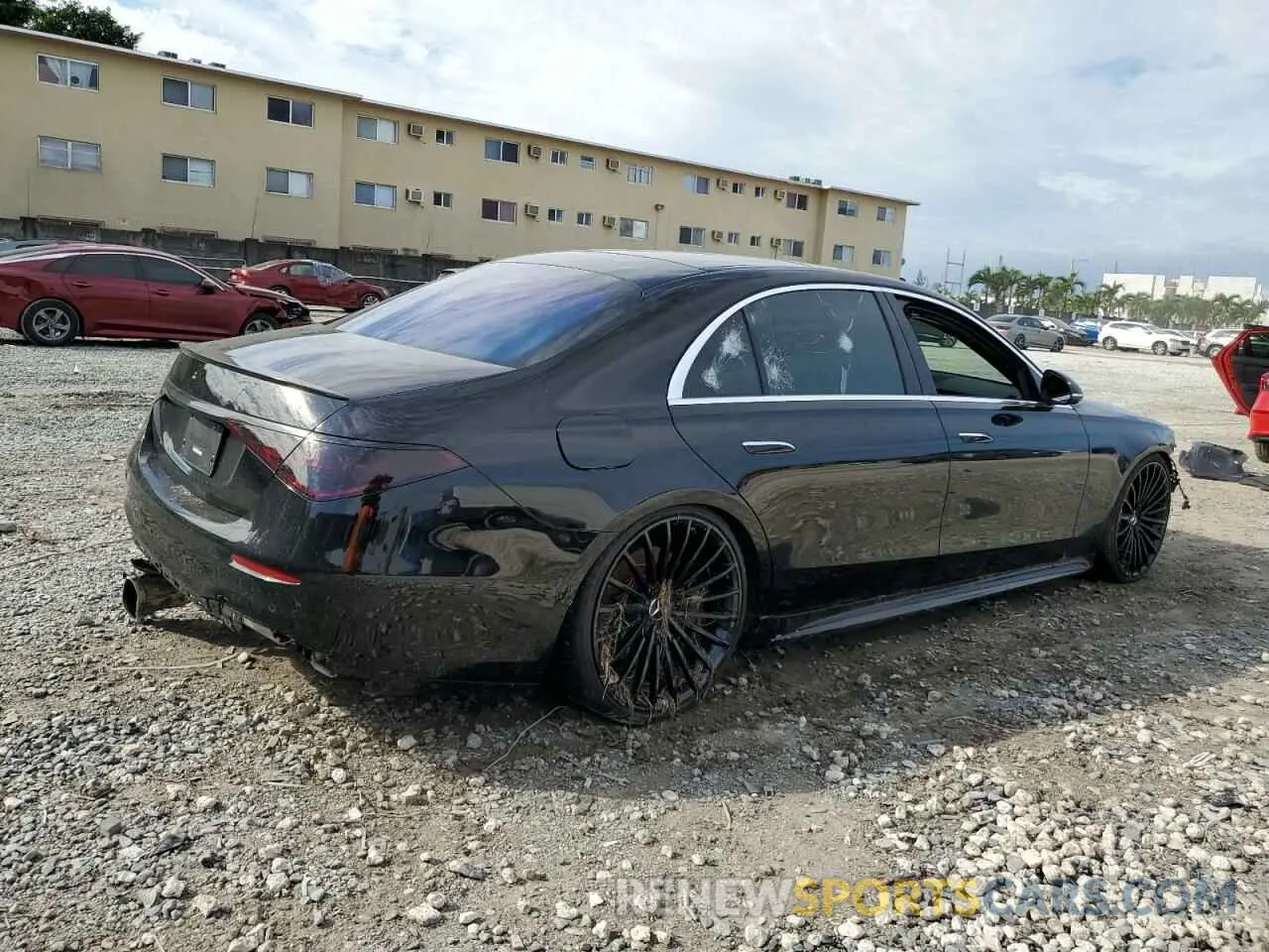 3 Photograph of a damaged car W1K6G7GB4MA042263 MERCEDES-BENZ S-CLASS 2021