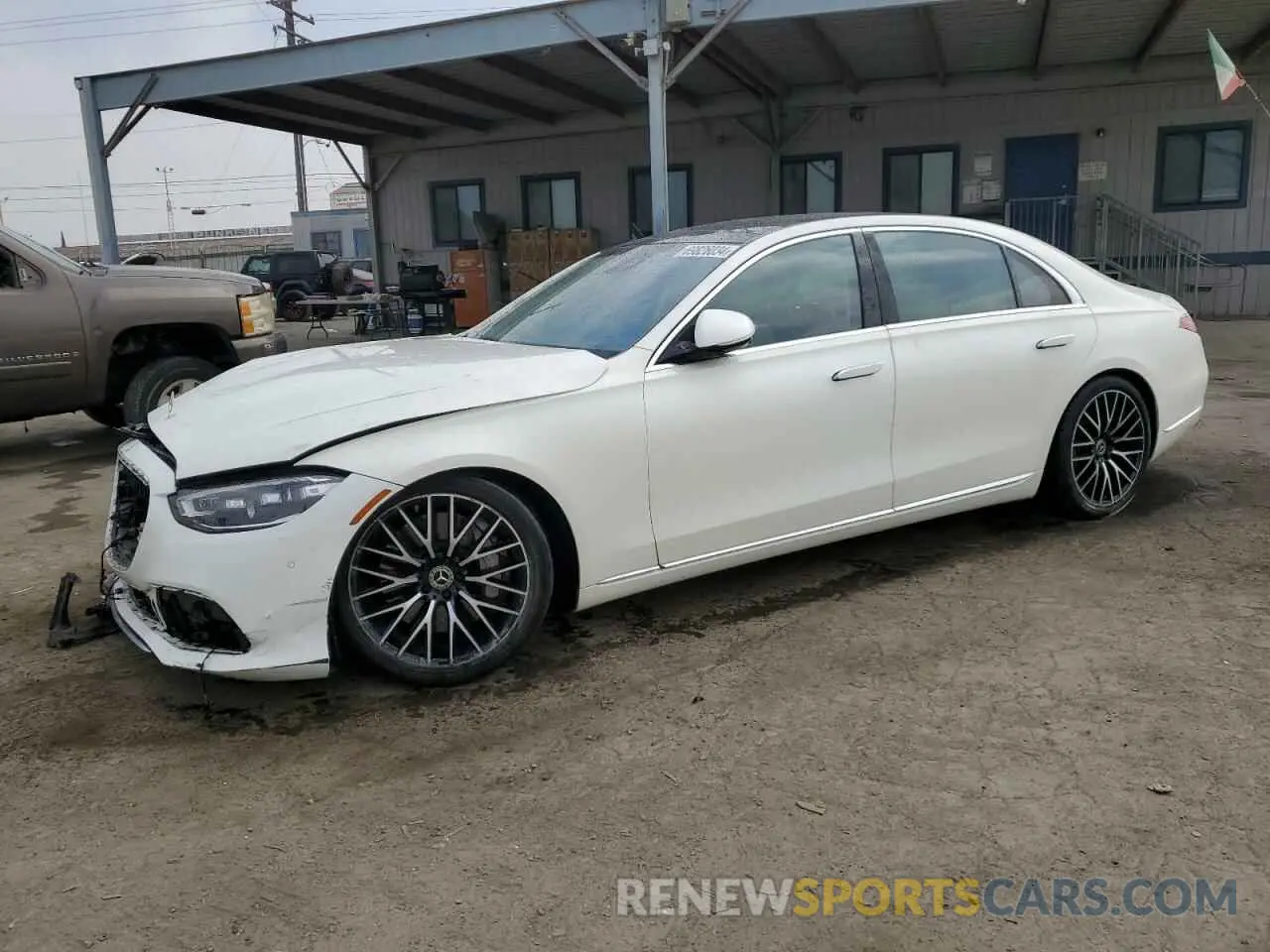 1 Photograph of a damaged car W1K6G7GB4MA043770 MERCEDES-BENZ S-CLASS 2021