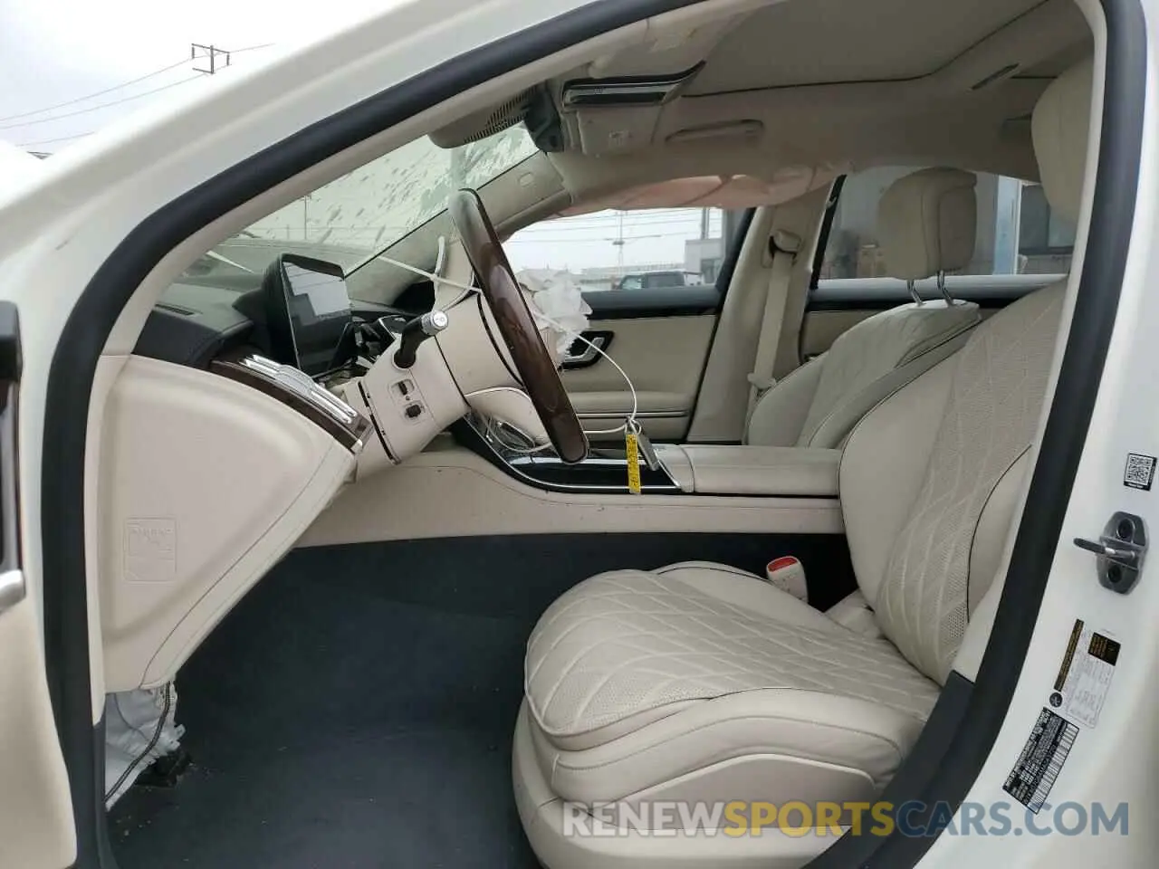 7 Photograph of a damaged car W1K6G7GB4MA043770 MERCEDES-BENZ S-CLASS 2021