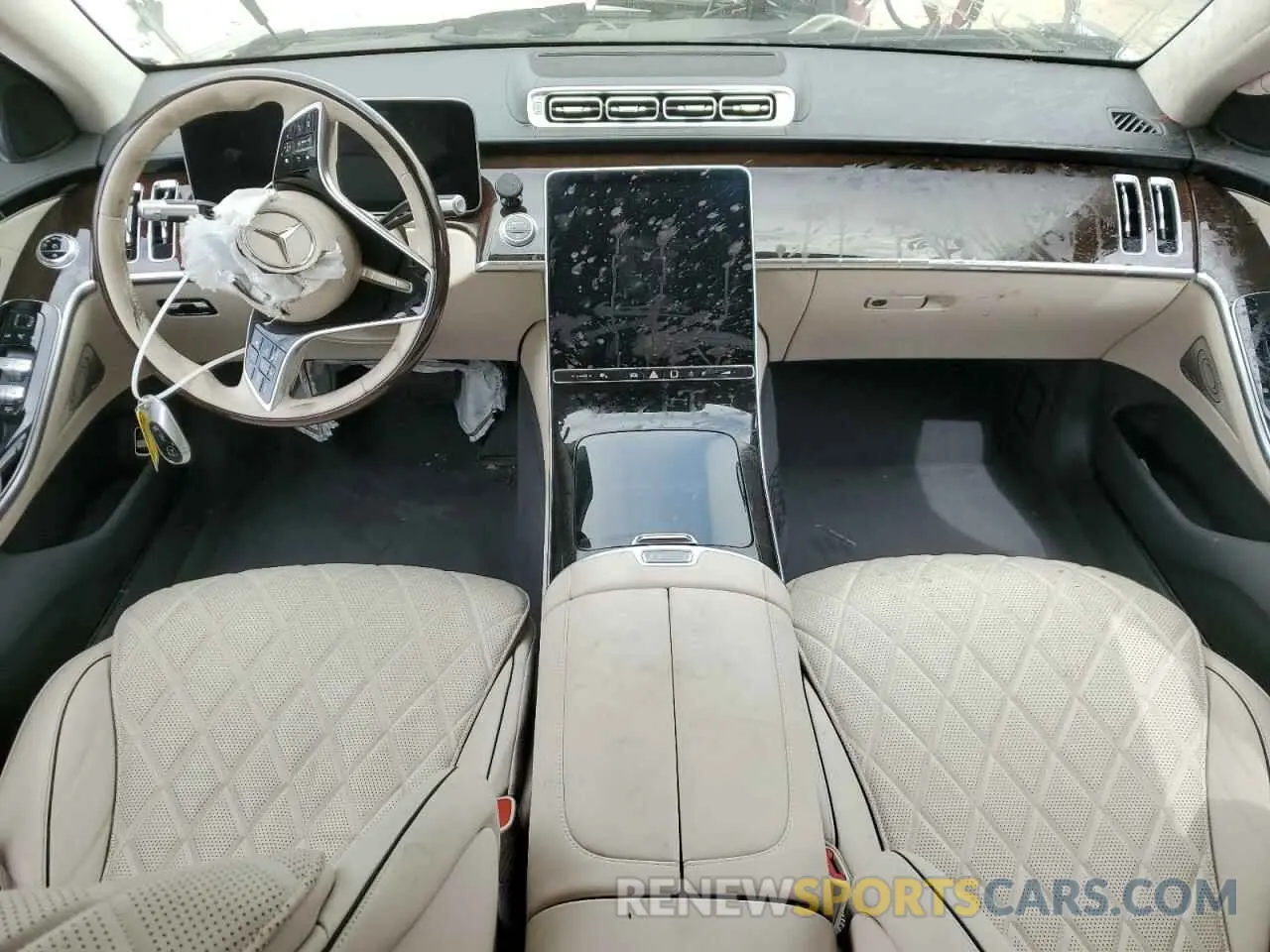 8 Photograph of a damaged car W1K6G7GB4MA043770 MERCEDES-BENZ S-CLASS 2021