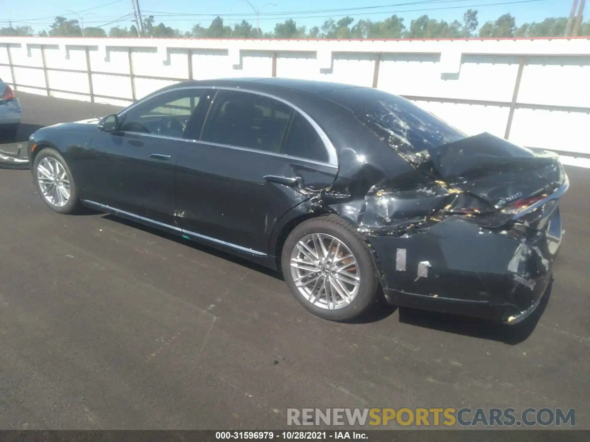 6 Photograph of a damaged car W1K6G7GB6MA018840 MERCEDES-BENZ S-CLASS 2021