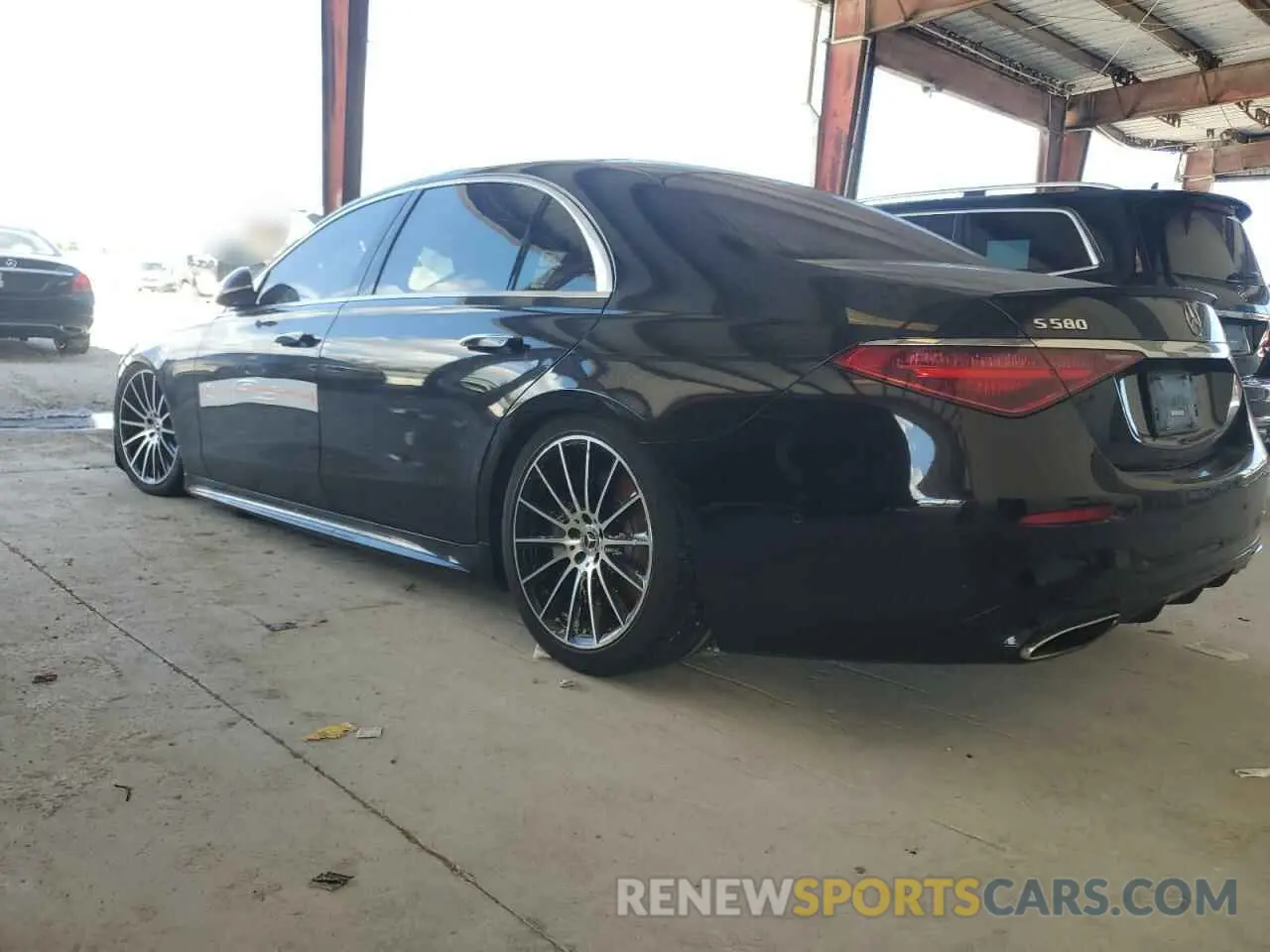 2 Photograph of a damaged car W1K6G7GB6MA035508 MERCEDES-BENZ S-CLASS 2021