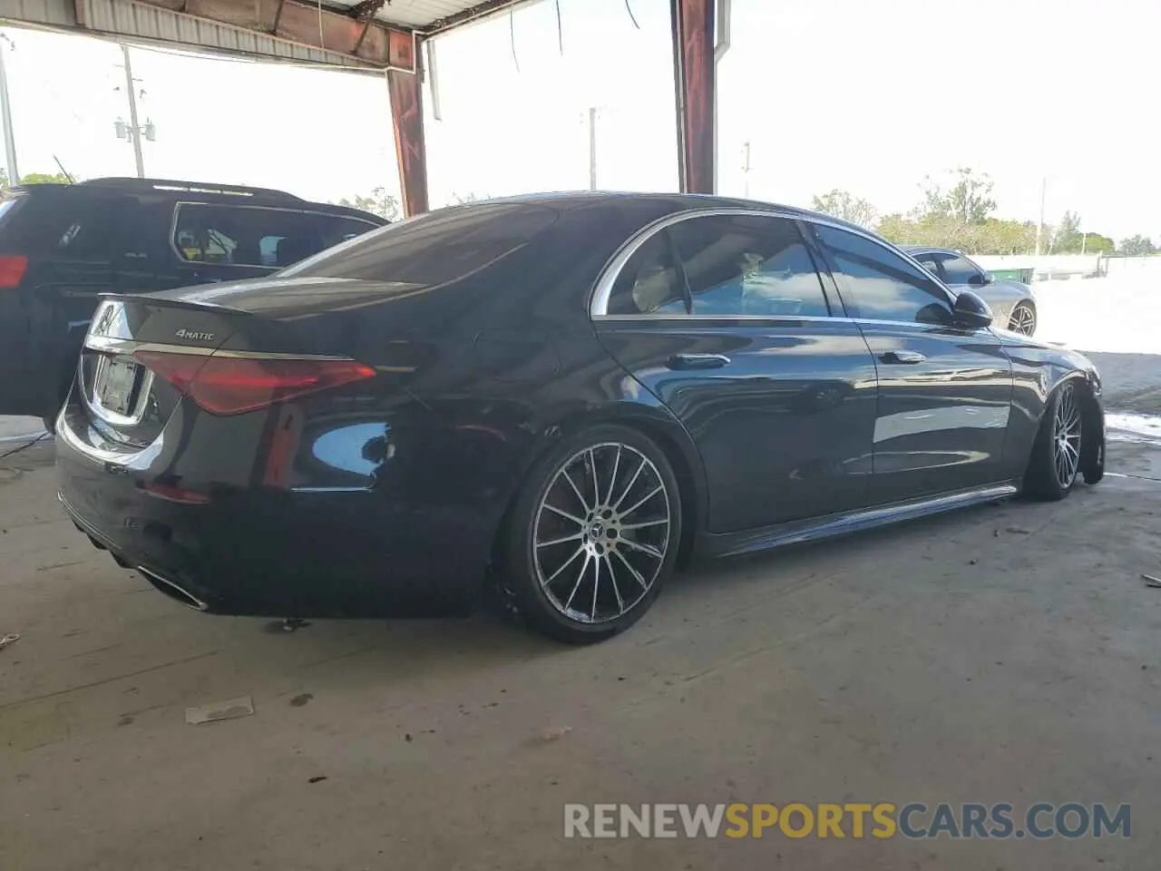 3 Photograph of a damaged car W1K6G7GB6MA035508 MERCEDES-BENZ S-CLASS 2021