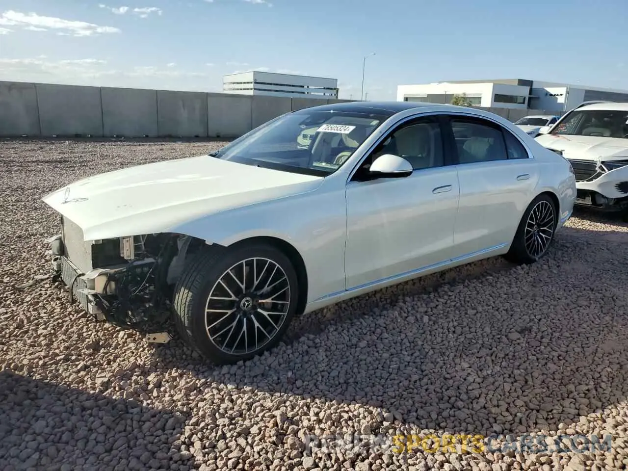 1 Photograph of a damaged car W1K6G7GB6MA036206 MERCEDES-BENZ S-CLASS 2021