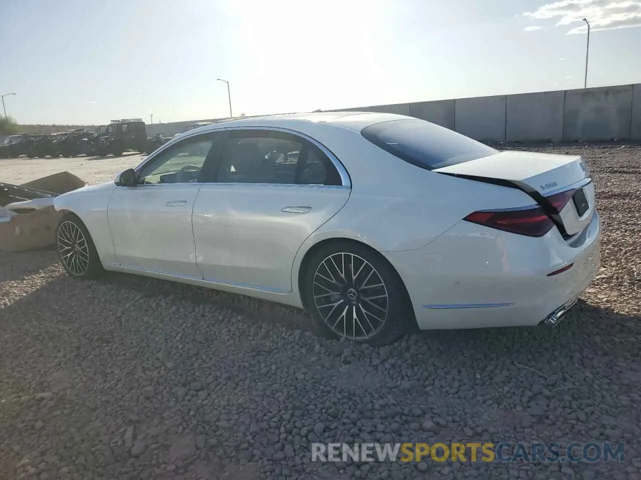 2 Photograph of a damaged car W1K6G7GB6MA036206 MERCEDES-BENZ S-CLASS 2021