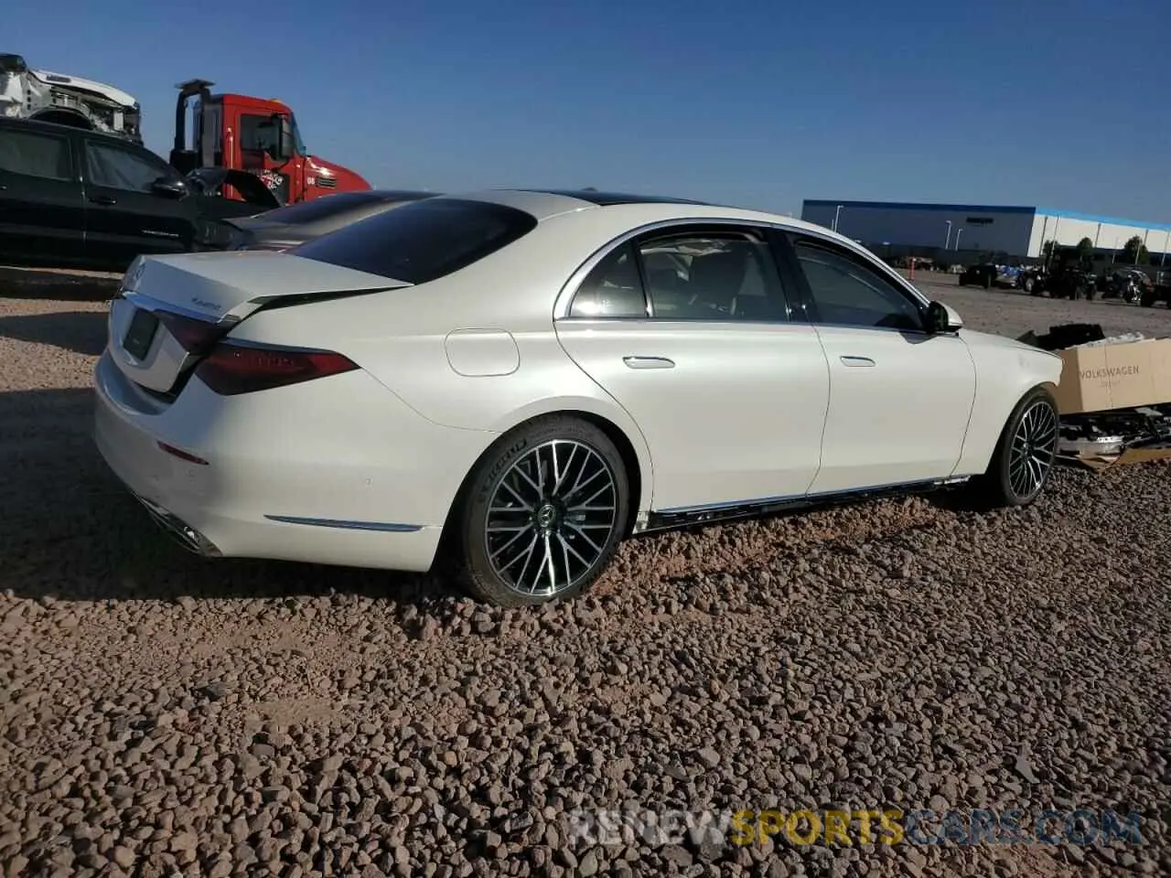 3 Photograph of a damaged car W1K6G7GB6MA036206 MERCEDES-BENZ S-CLASS 2021