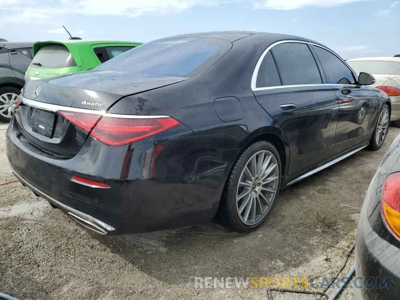 3 Photograph of a damaged car W1K6G7GB6MA060277 MERCEDES-BENZ S-CLASS 2021