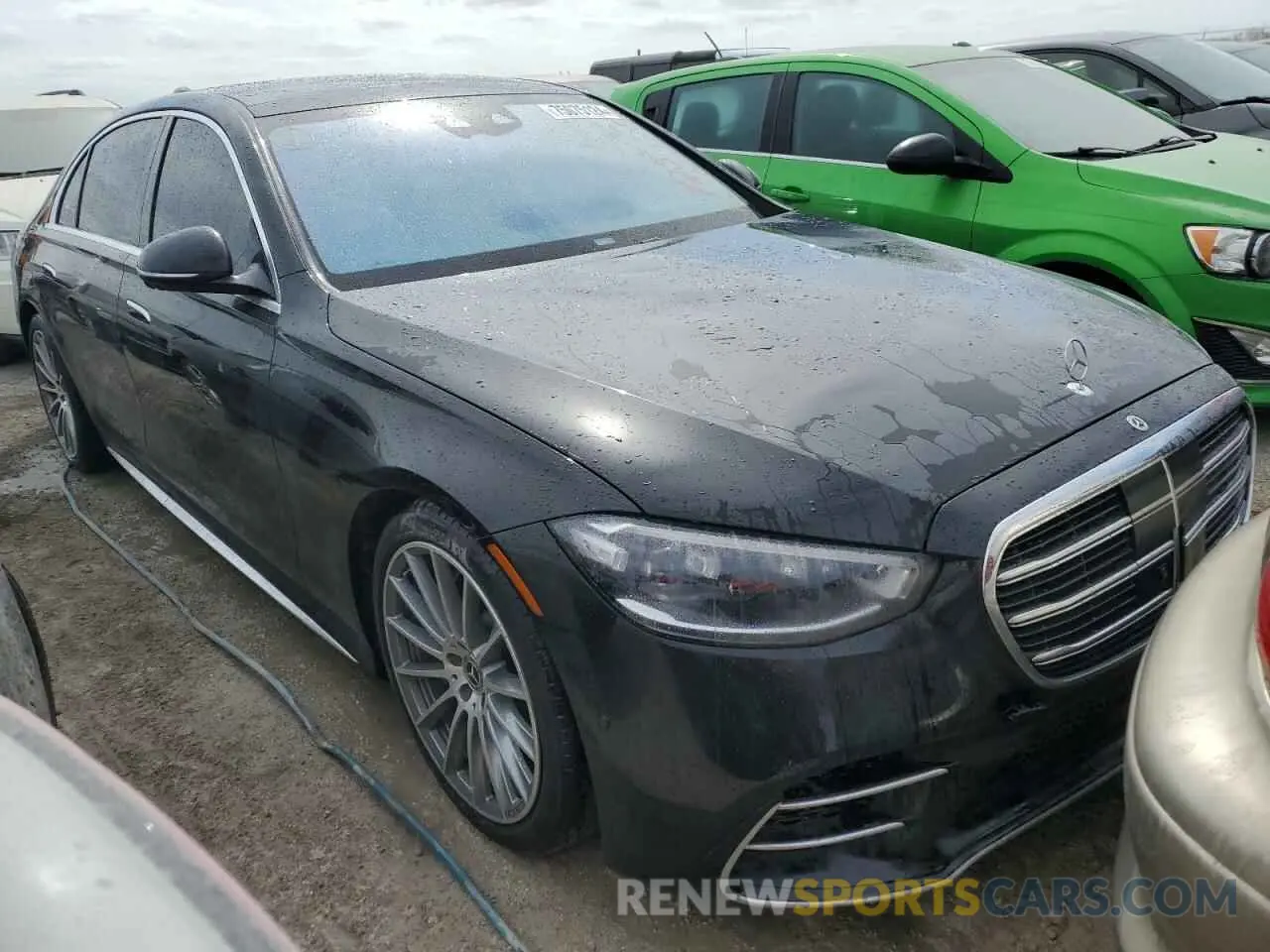 4 Photograph of a damaged car W1K6G7GB6MA060277 MERCEDES-BENZ S-CLASS 2021