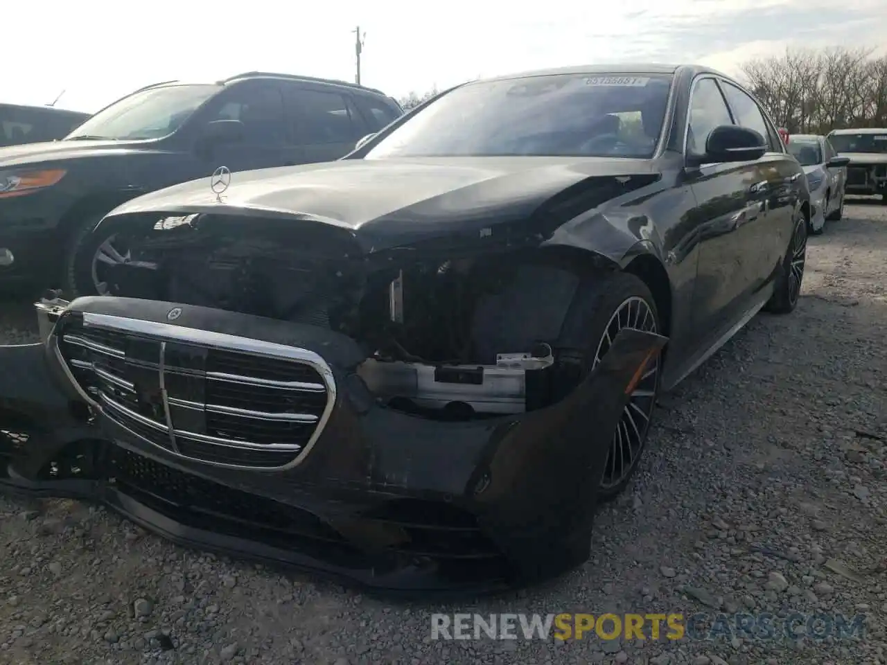 2 Photograph of a damaged car W1K6G7GB7MA049319 MERCEDES-BENZ S-CLASS 2021