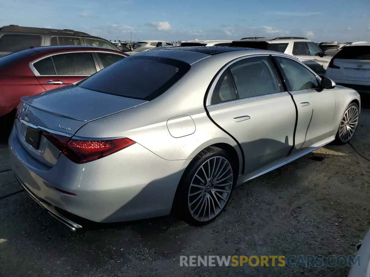 3 Photograph of a damaged car W1K6G7GB8MA032562 MERCEDES-BENZ S-CLASS 2021