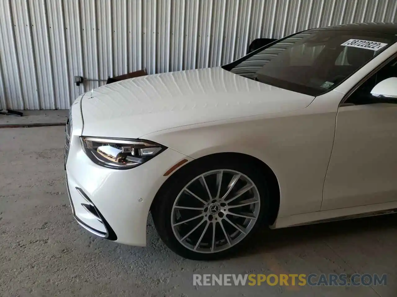 9 Photograph of a damaged car W1K6G7GB8MA035817 MERCEDES-BENZ S-CLASS 2021