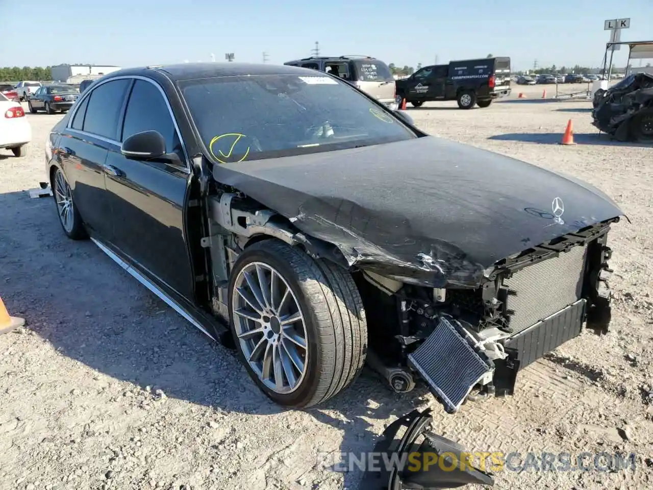 1 Photograph of a damaged car W1K6G7GB8MA039818 MERCEDES-BENZ S-CLASS 2021