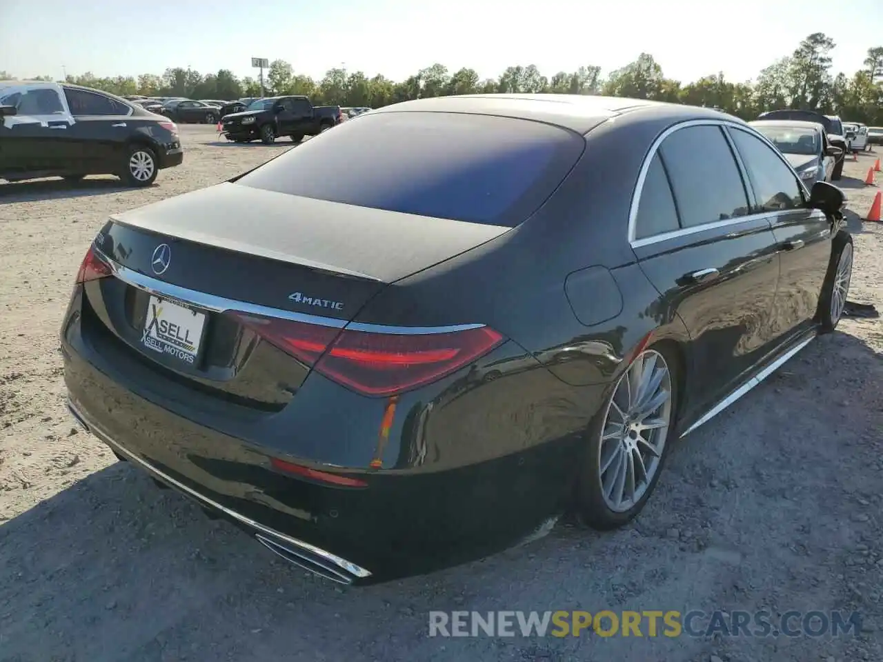 4 Photograph of a damaged car W1K6G7GB8MA039818 MERCEDES-BENZ S-CLASS 2021