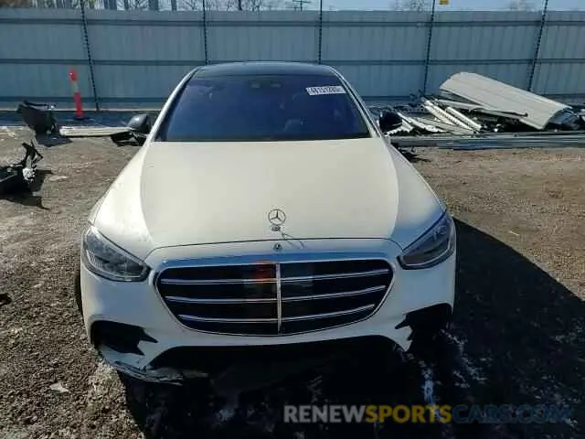 10 Photograph of a damaged car W1K6G7GB8MA045263 MERCEDES-BENZ S-CLASS 2021