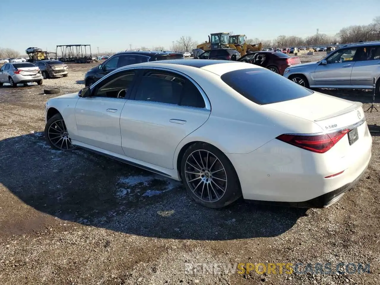 2 Photograph of a damaged car W1K6G7GB8MA045263 MERCEDES-BENZ S-CLASS 2021