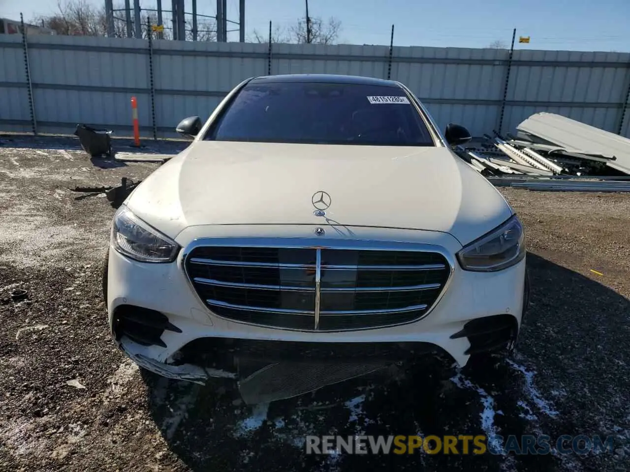 5 Photograph of a damaged car W1K6G7GB8MA045263 MERCEDES-BENZ S-CLASS 2021