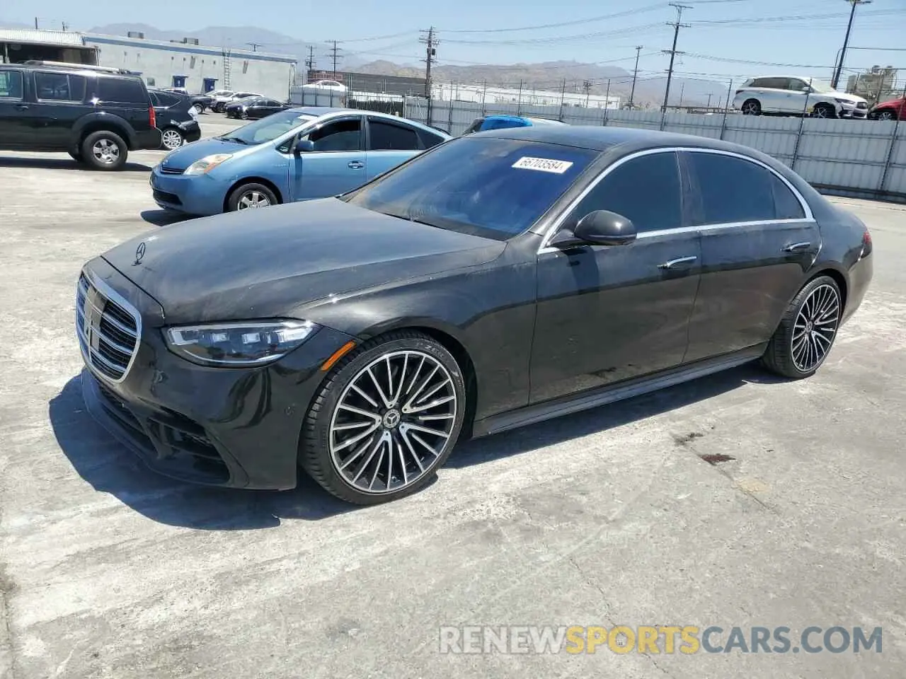 1 Photograph of a damaged car W1K6G7GBXMA024009 MERCEDES-BENZ S-CLASS 2021