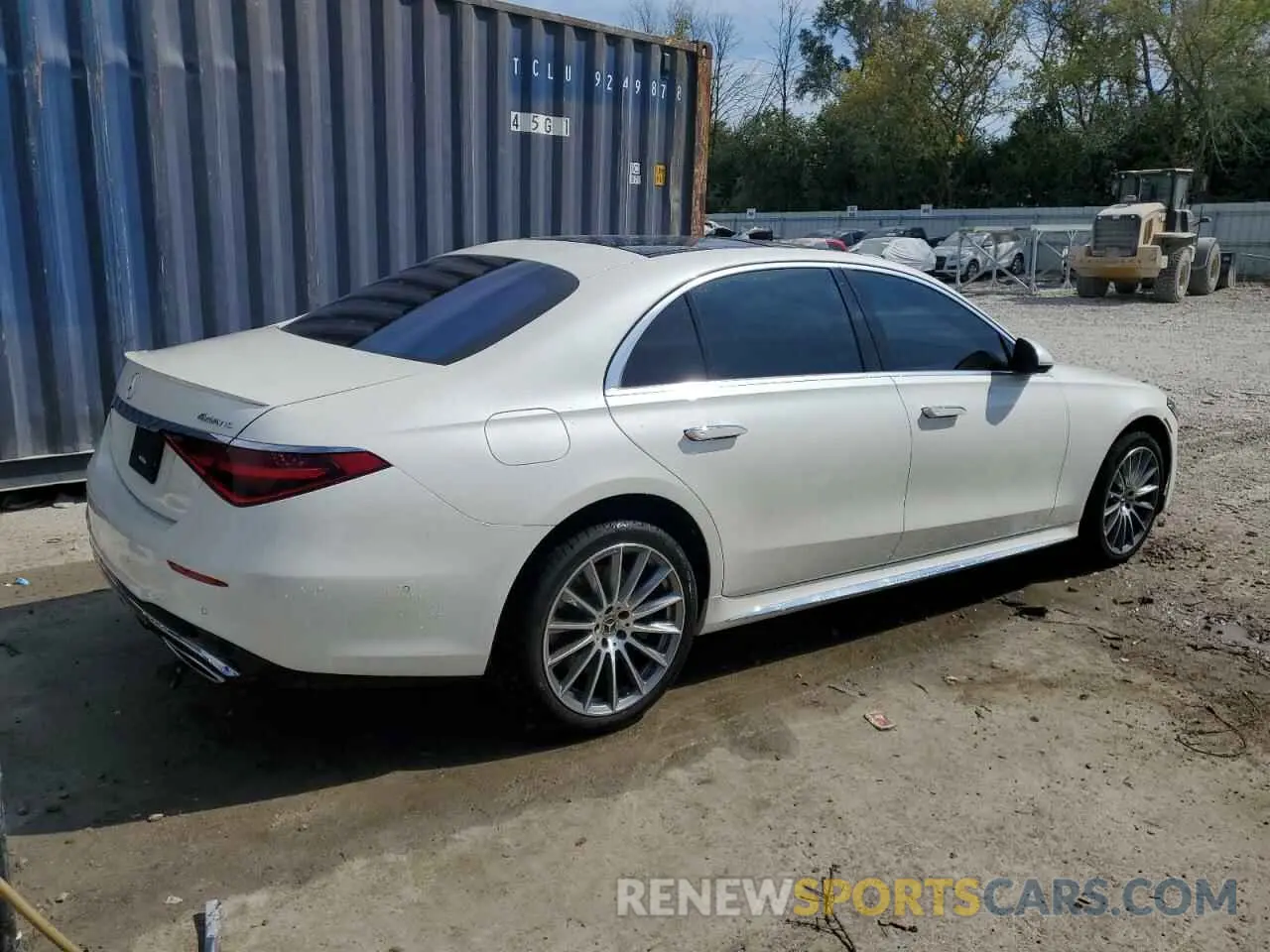 3 Photograph of a damaged car W1K6G6DB0NA163436 MERCEDES-BENZ S-CLASS 2022
