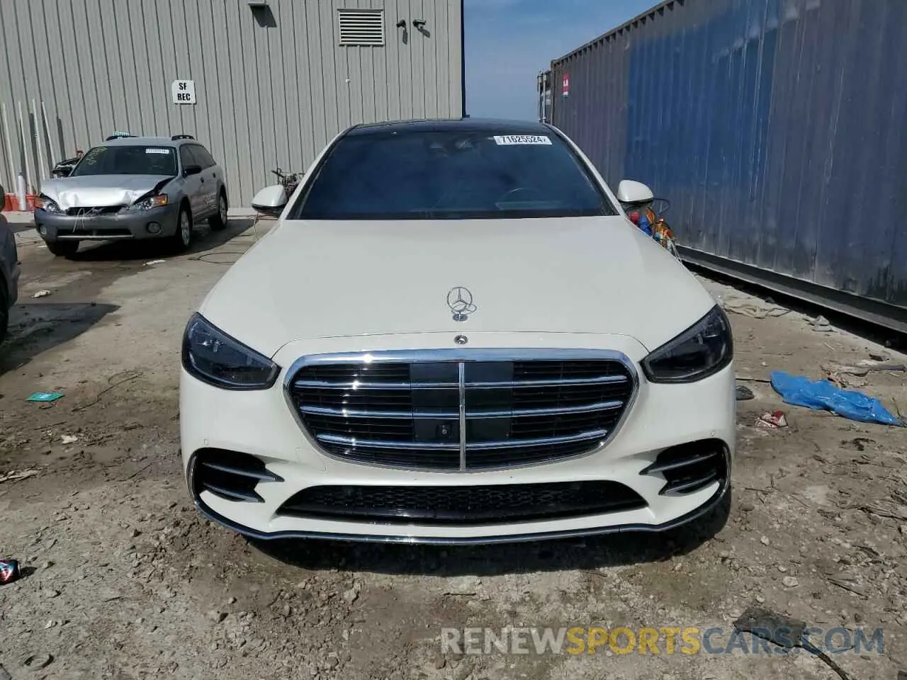 5 Photograph of a damaged car W1K6G6DB0NA163436 MERCEDES-BENZ S-CLASS 2022