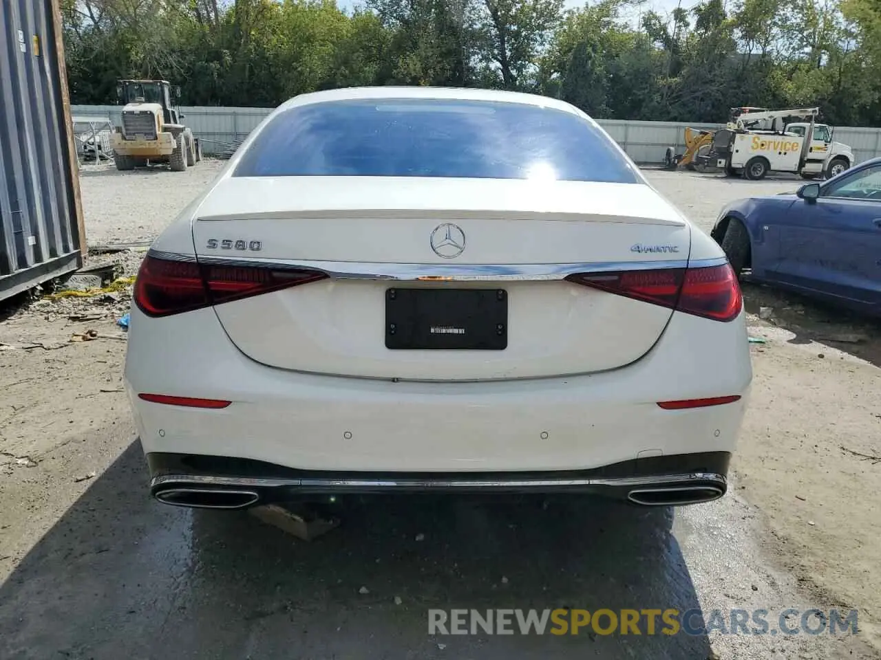 6 Photograph of a damaged car W1K6G6DB0NA163436 MERCEDES-BENZ S-CLASS 2022