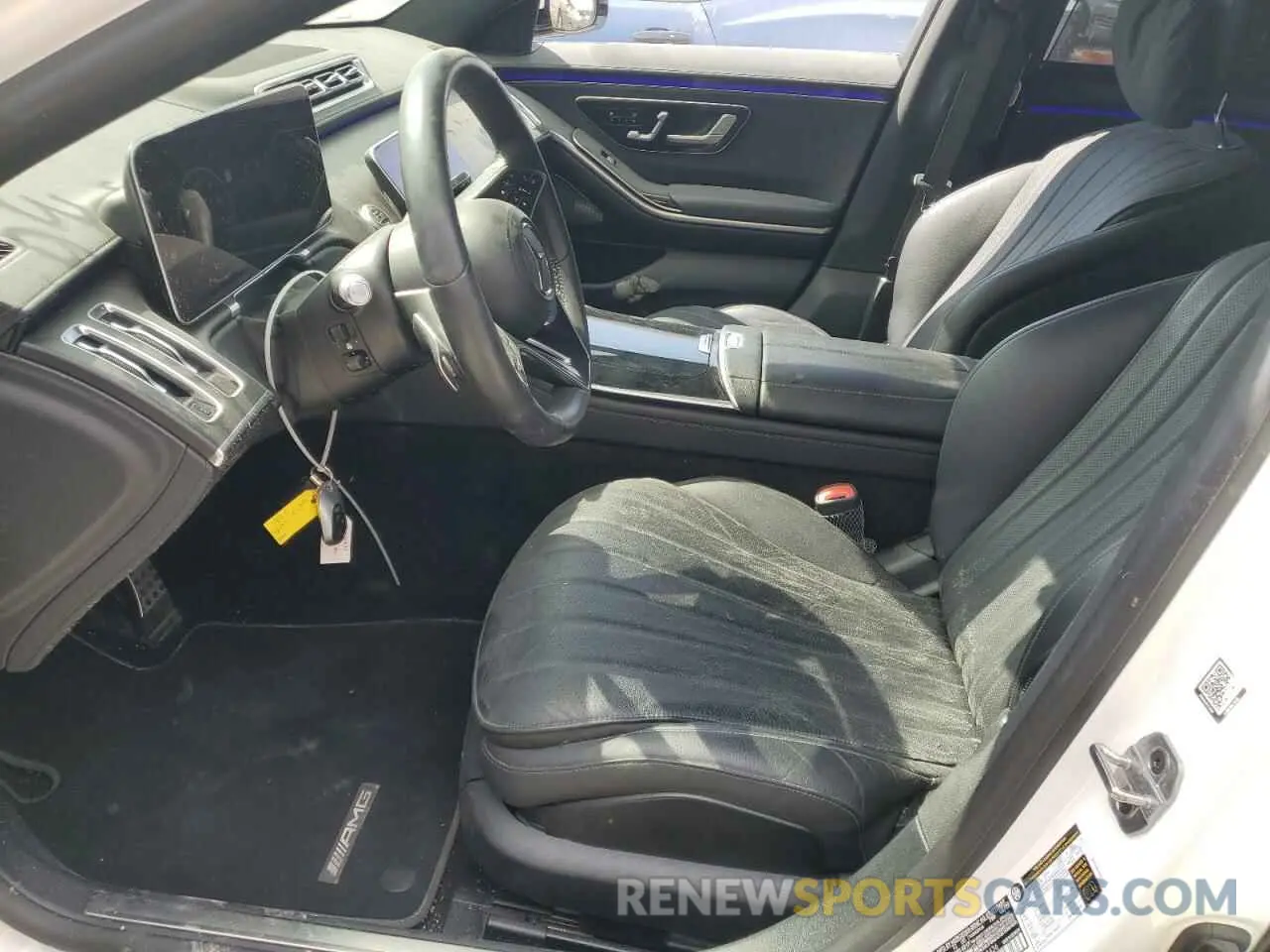 7 Photograph of a damaged car W1K6G6DB0NA163436 MERCEDES-BENZ S-CLASS 2022