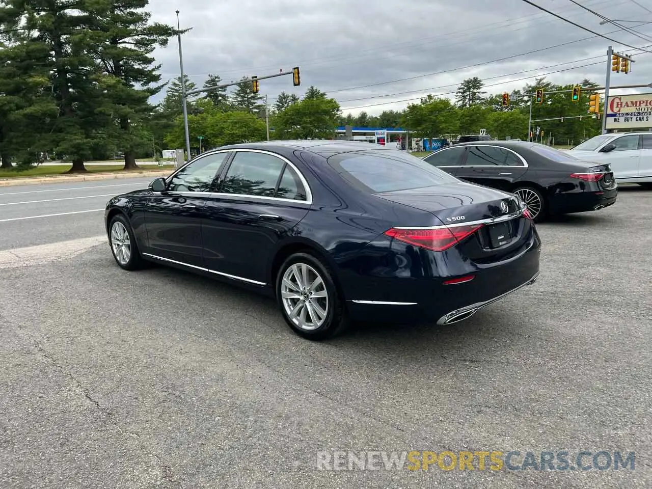 3 Photograph of a damaged car W1K6G6DB2NA068179 MERCEDES-BENZ S-CLASS 2022