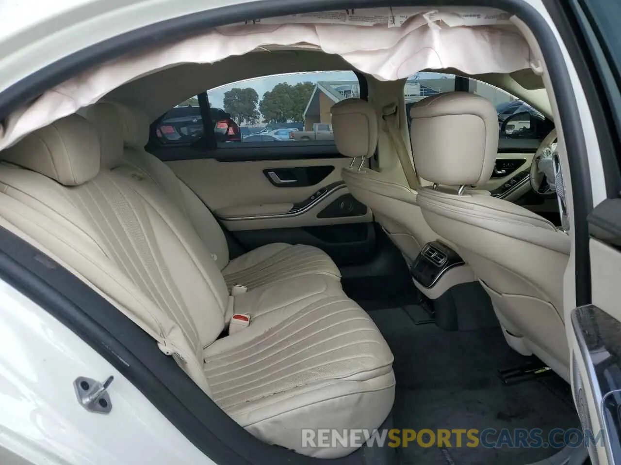 10 Photograph of a damaged car W1K6G6DB3NA165858 MERCEDES-BENZ S-CLASS 2022